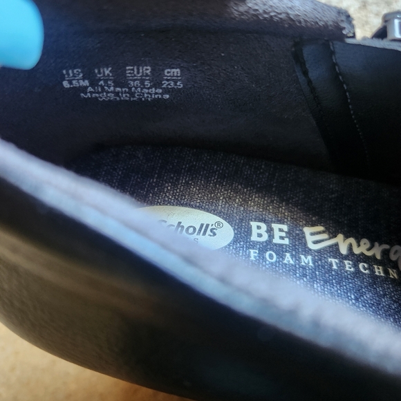 Dr. Scholl's Women's Size 6.5 Wedge Ankle Booties Side Zipper - Picture 7 of 13